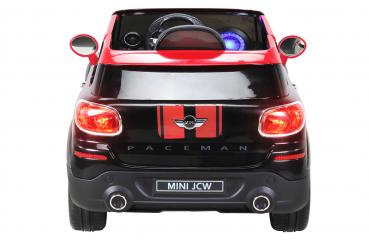Kinder Elektroauto Mini Cooper Paceman Lizenziert 2x45 Watt Motor Schwarz - Elektro Auto Elektroauto Kinderauto